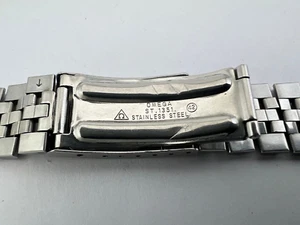 Omega Armband 16cm Ref ST 1351 Endglied 339.1 Edelstahl schöner Zustand - Bild 1 von 11