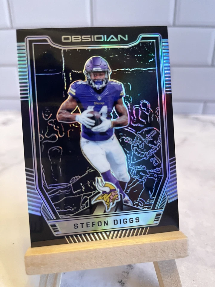 2018 Panini Obsidian 039/100 Stefon Diggs #43 - Minnesota Vikings - Panini - Image 1 of 2