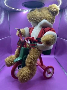 Vintage Teddybär auf Dreirad - Bild 1 von 5