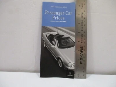 Mercedes-Benz 2001 coches de pasajeros precios minoristas y carpeta de equipo opcional Foto 1 de 4