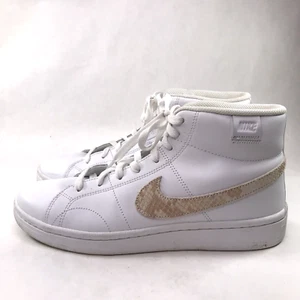 Nike Women's Size 10 Court Royale 2 Mid High Top Sneaker Shoes DD9666-100 - Picture 1 of 12