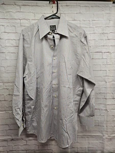 Jos A Bank Traveler Hemd Herren Medium Tailored Fit blau kariert - Bild 1 von 4