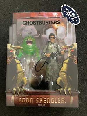 Mattel Ghostbusters Egon Spengler 6" figure with Slimer SDCC 2009 - Image 1 of 2