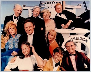 Foto a color del elenco de The Poseidon Adventure 8 x 10 - Imagen 1 de 2