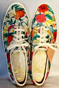 KEDS Rifle Paper Co US 7, Champion Seasonal Garden Party Floral Shoes, NWT  - Picture 1 of 11