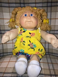 Vintage Cabbage Patch Kids Honey Double Pony, Blue Eyes, HM10 - Picture 1 of 9