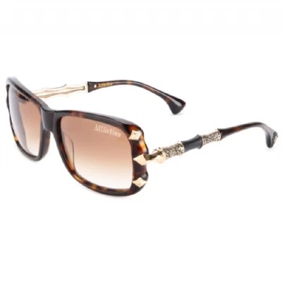 Affliction Sunglasses Zivana Tortoise / Rose Gold with Case Tag and Box - Image 1 of 3
