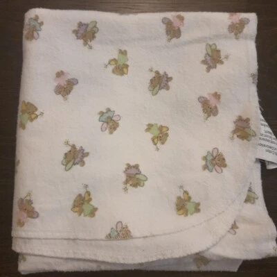 Manta de franela Tiddliwinks para recibir bebé niña pequeños osos de hadas de colección Foto 1 de 4