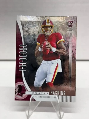 2019 Panini Absolute Hobby Football #116 Dwayne Haskins RC Washington Redskins - Image 1 of 2