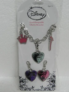 PULSERAS DE DIJES INTERCAMBIABLES DE 5 PIEZAS PRINCESA DISNEY ARIAL BELLEZA PARA DORMIR - Imagen 1 de 2