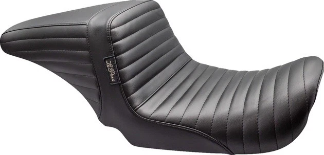 Asiento delantero plisado Le Pera Kickflip Up #LKU-591PT Harley Davidson Dyna Foto 1 de 1