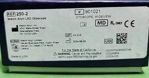 Cabezal de otoscopio LED de diagnóstico Welch Allyn 250-2 - Imagen 1 de 2