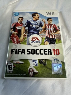 FIFA Soccer 10 Nintendo Wii 2009 EA Sports Completo Probado Fútbol Juego Foto 1 de 3