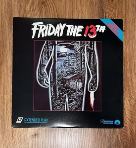 Friday the 13th Laserdisc 1980 Extended Play Edition RARE - Picture 1 of 3