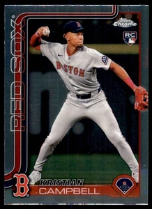 2025 Topps Chrome #171 Kristian Campbell Rookie - Picture 1 of 2