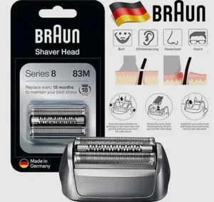 NEU Braun Series 8 Cassette 83M |Scherkopf Scherfolie Klingenblock Kombipa  FH8J - Bild 1 von 1