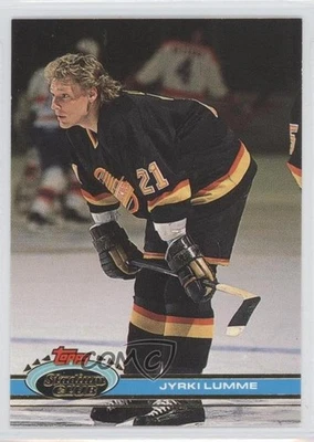 1991-92 Topps Stadium Club Jyrki Lumme #154 - Image 1 of 2