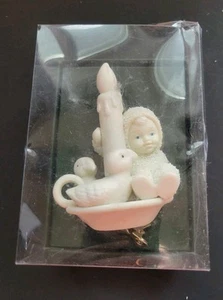 Department 56 Snowbabies "One Little Candle JingleBaby" #68806 Ornament w/Box - Picture 1 of 9