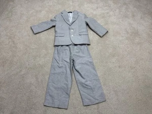 Nautica Suit Toddler Gray 3T - Picture 1 of 22