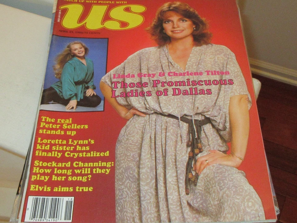 Linda Gray and Charlene Tilton , US Magazine , April 29, , 1980 - Image 1 of 1