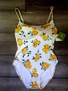 Kate Spade Lemon Beach klassischer großer Einteiler Tank Style neu m. Etikett - Bild 1 von 8