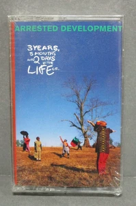 ARRESTED DEVELOPMENT "3YRS,5 Months & 2 Days" FACTORY SEALED NEW CASSETTE TAPE - Picture 1 of 2