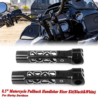 Комплект деталей подъема руля мотоцикла 8,5 дюйма для Harley Davidson Dyna B - Изображение 1 из 4