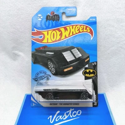 Hot Wheels Treasure Hunt 2019 DC Batman The Animated Series Batmobile FYF90 - Image 1 of 4