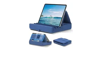 Tablet Pillow Stand iPad Holder Foldable Lap Cushion with Storage by KDD Premium - Picture 1 of 6
