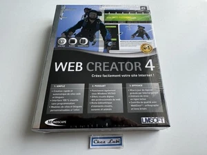 Mindscape Web Creator 4 (2007) - PC Big Box - FR - Neuf Sous Blister - Zdjęcie 1 z 7