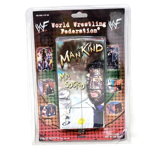 WWF Mankind Mr. Socko Pro Cube Game Wrestling Vintage 1998 Game Day Enterprises - Foto 1 di 11