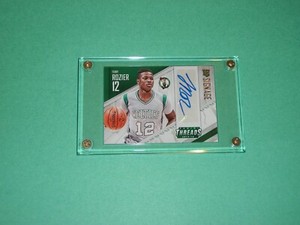 Terry Rozier Auto Rookie Card 2015 Panini Threads Signage Charlotte Hornets!!!!!