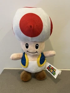 Super Mario Bros - Toad Plush Official Nintendo 2022 - Free Aus Post! - Picture 1 of 6
