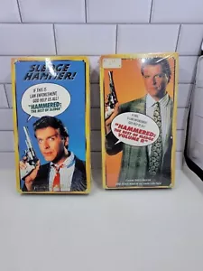 Sledge Hammer! 80s Hammered The Best of Volume 1 & 2 BRAND NEW VHS Sealed VTG - Picture 1 of 9