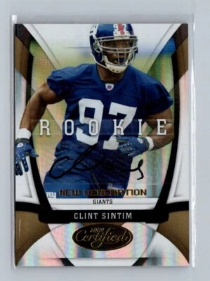 2009 Certified #145 Clint Sintim Mirror Gold Rookie AUTO /25 - Image 1 of 2