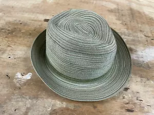 Four Buttons Brand Hat, Stylish, One size, Green/Beige - Picture 1 of 4