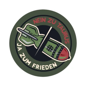 Nein zu Taurus-Ja zum Frieden Peace Aufkleber Sticker Auto Magnet Vinyl wetterf - Picture 1 of 1