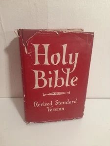 Holy Bible Revised Standard Version Hardback 1957 Thomas Nelson & Sons - Picture 1 of 7