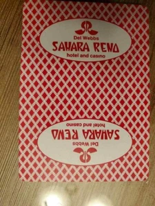 VINTAGE LAS VEGAS - SINGLE SWAP SPIELKARTE - DEL WEBBS SAHARA RENO - Bild 1 von 1
