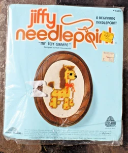 My Toy Giraffe Jiffy Nadelspitzen-Set 5595 Anfang Nadelspitze offene Verpackung - Bild 1 von 3