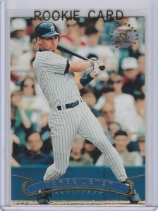 DEREK JETER ROOKIE CARD Topps Stadium Club TSC BASEBALL RC New York Yankees! - Picture 1 of 2