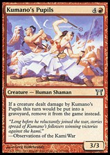 Kumano's Pupils FOIL NM Champions of Kamigawa MTG Red Uncommon