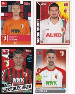 18 x FC Augsburg Sammelbilder verschiedene Jahre - Bild 1 von 14