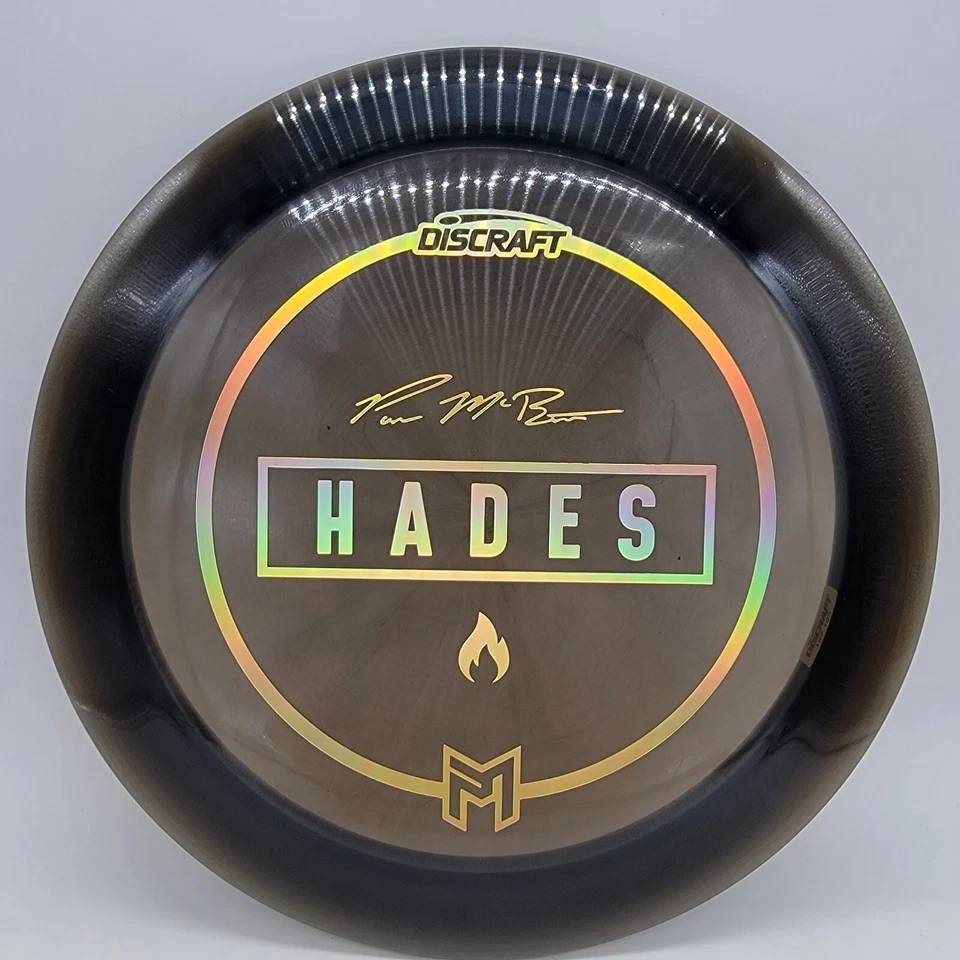 Discraft Discs Paul McBeth St. Jude Midnight Hades Black/Gold Holo 167-169g - Image 1 of 3