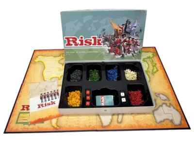 Parker Brothers 2003 Risk World Domination Board Game w/ Golden Token - Image 1 of 2
