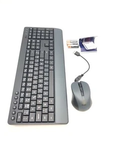 Trust Trezo Bezprzewodowa klawiatura-mysz, belgijski AZERTY, ciche przyciski - Zdjęcie 1 z 8