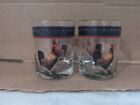 International Tableworks Drinking High Ball Glasses, Ella's Rooster, Set of Two