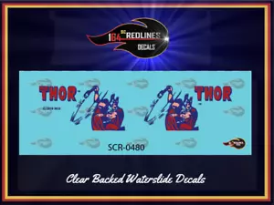 1/64 'Thor Van' ROT Replik Aufkleber SCR-0480 - Bild 1 von 4