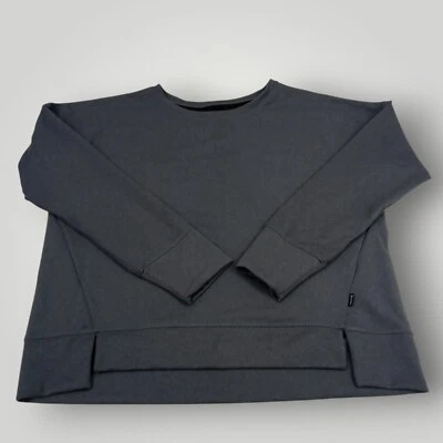 MPG Sport Womens Size Medium Gray Serene Luxe Side Slit Pullover Top - Image 1 of 4