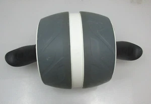 Perfect Fitness Ab Carver Roller Wheel Core Work Out - Black White - Picture 1 of 7